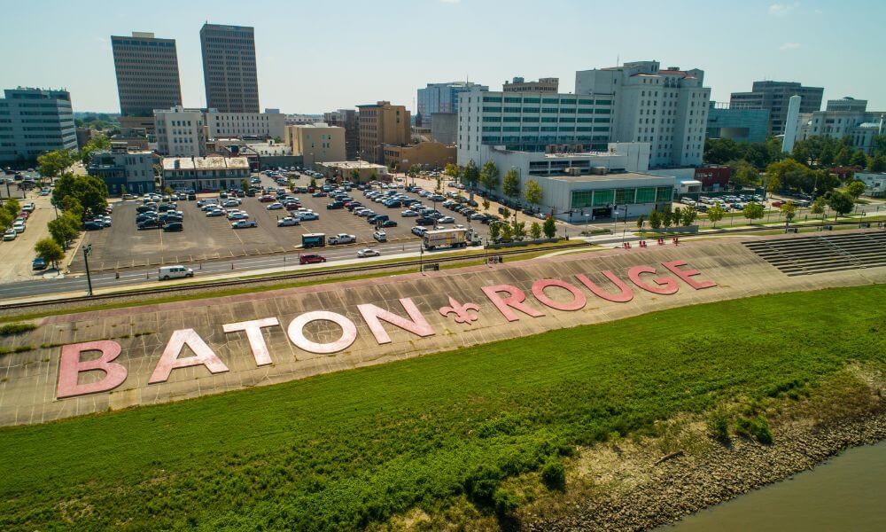 Downtown Baton Rouge - The Hilton Baton Rouge Capitol Center